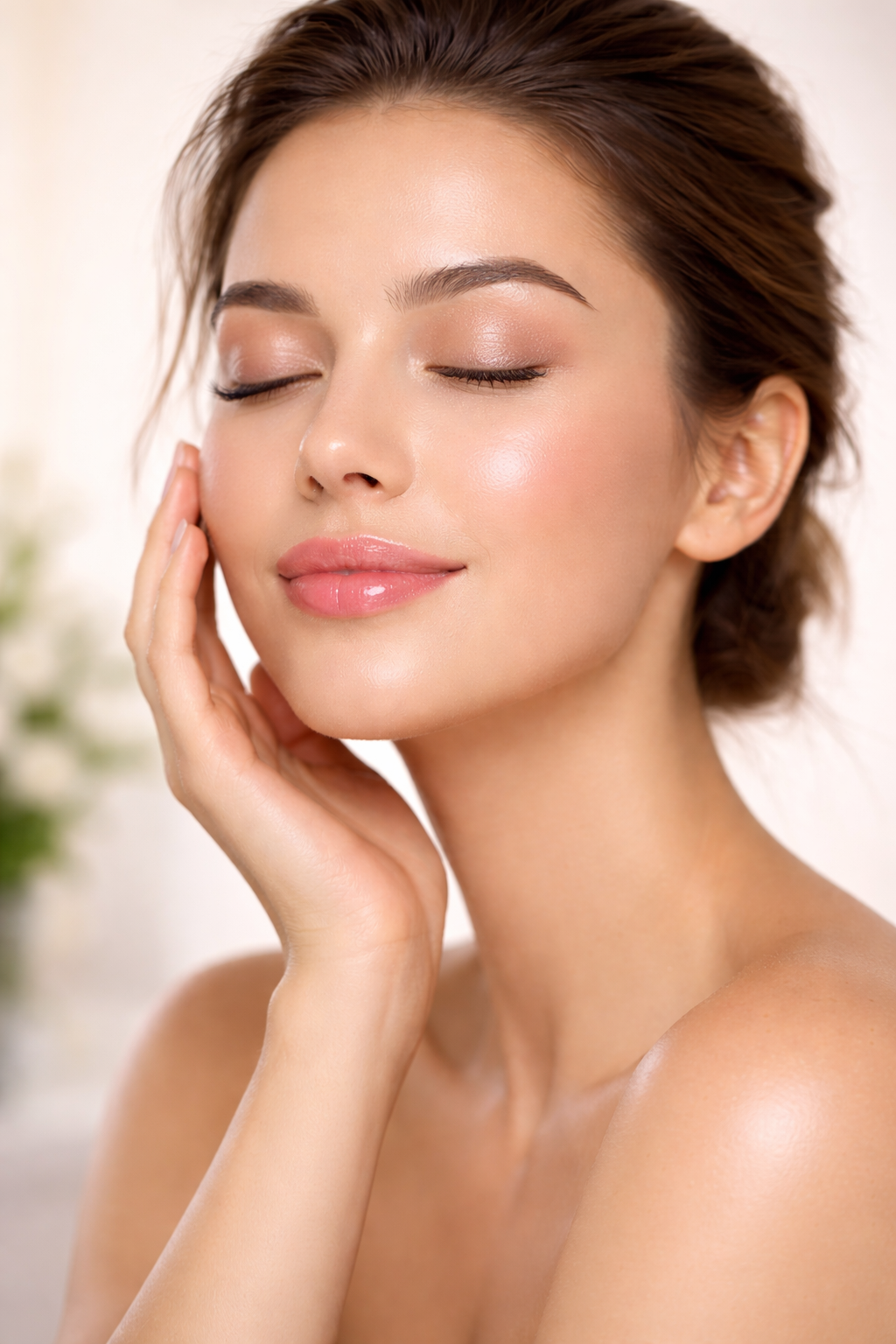 Skin rejuvenation results concept